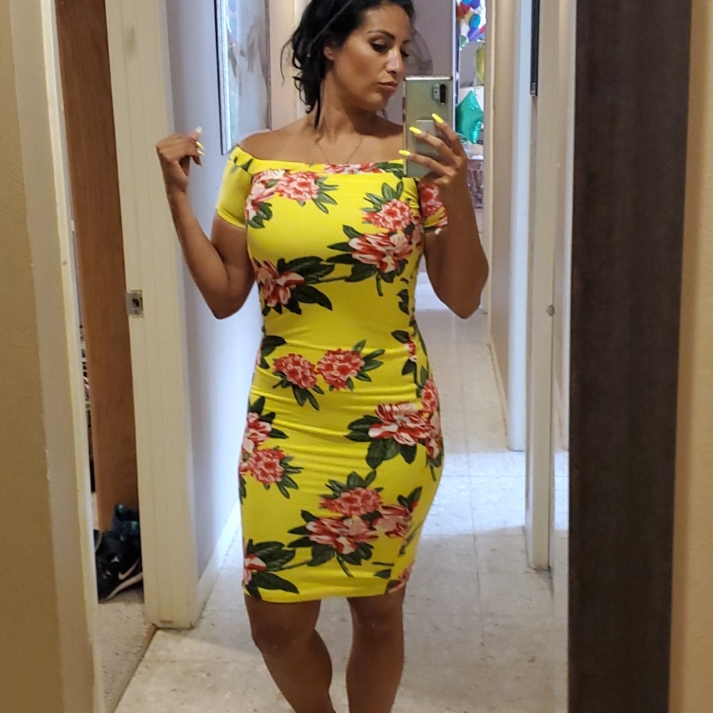 Floral dress NWT